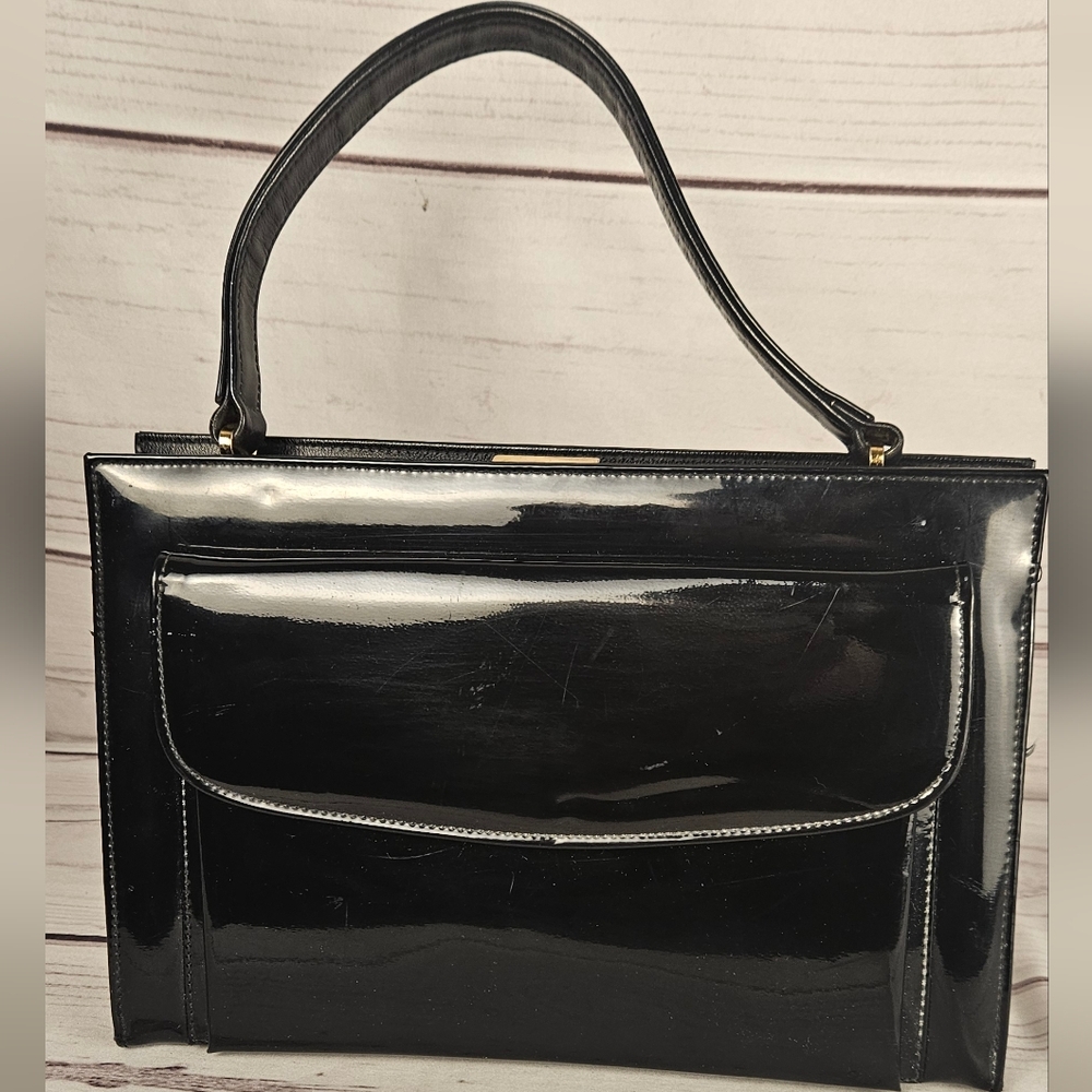 Vintage Mastercraft Leather Handbag Master Craft Vtg Purse